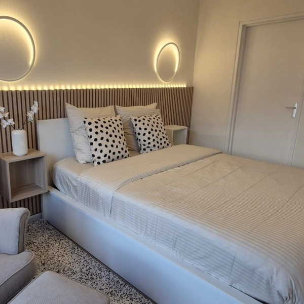 Aménagement intérieur d'une chambre à Paris