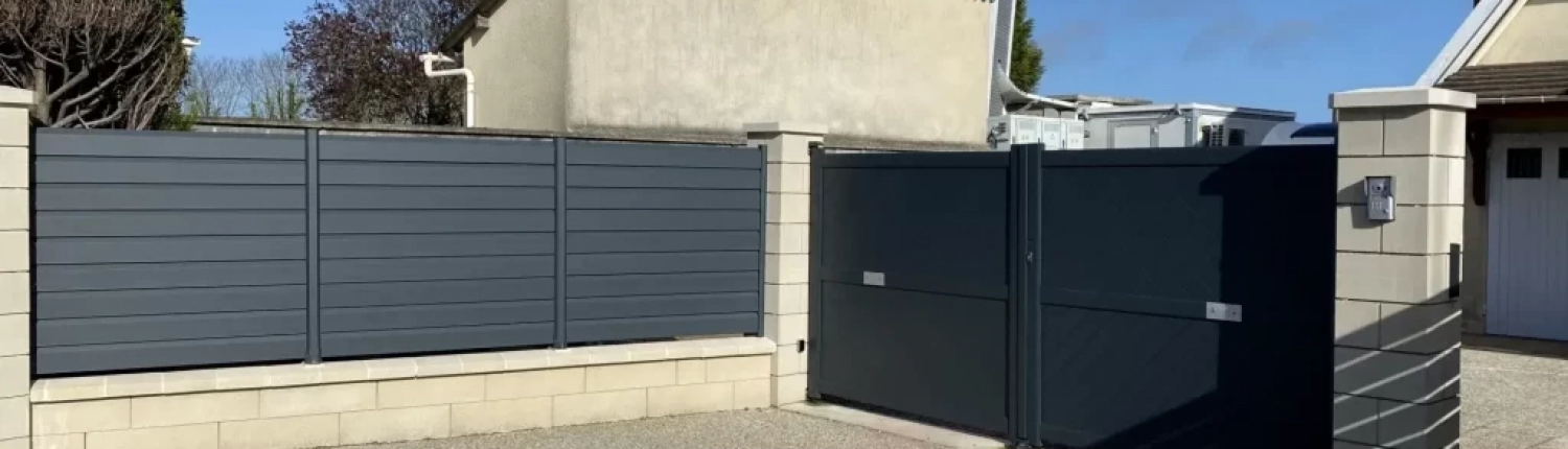 Installation de portails et de clôtures en Normandie